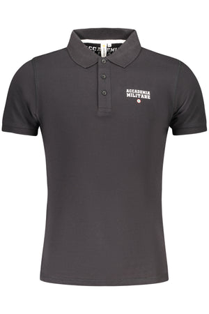 Accademia Militare Herren-Poloshirt — Schwarz