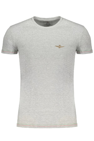 Aeronautica Militare Eronautica Militare Men's Gray Short Sleeve T-Shirt