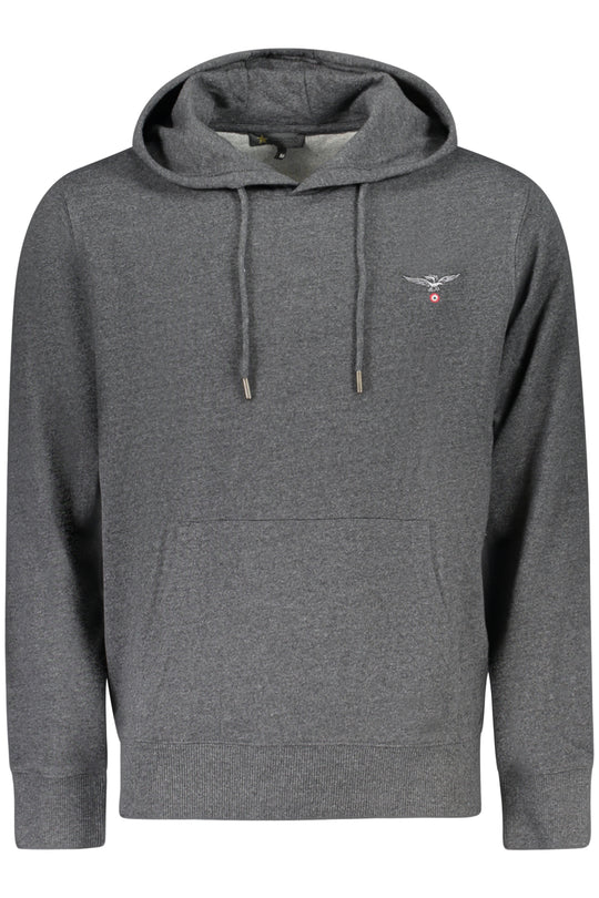 Accademia Militare Military Academy Men's Gray Zip-Up Sweatshirt