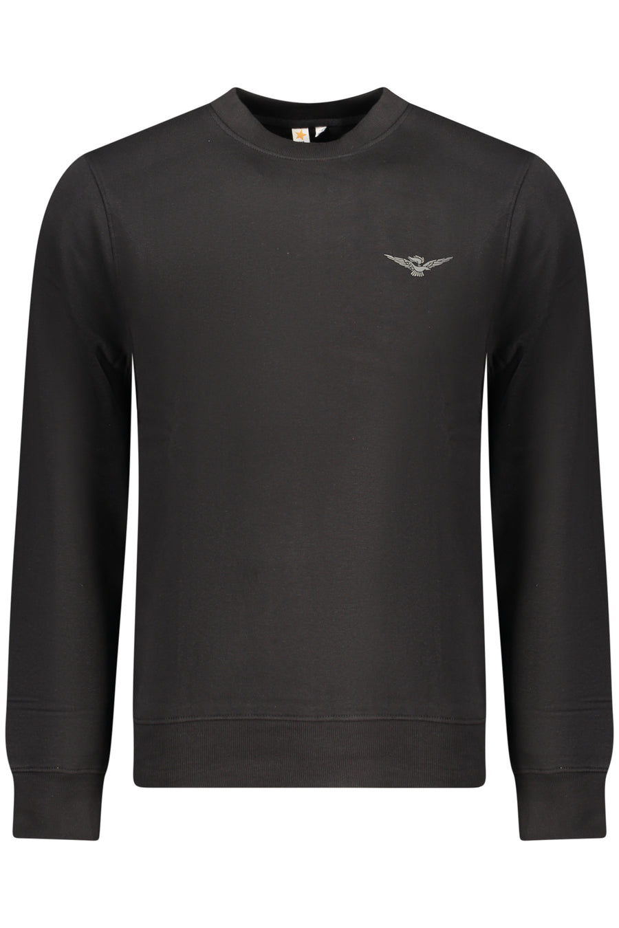 Accademia Militare Military Academy Men's Black Zip-Up Sweatshirt