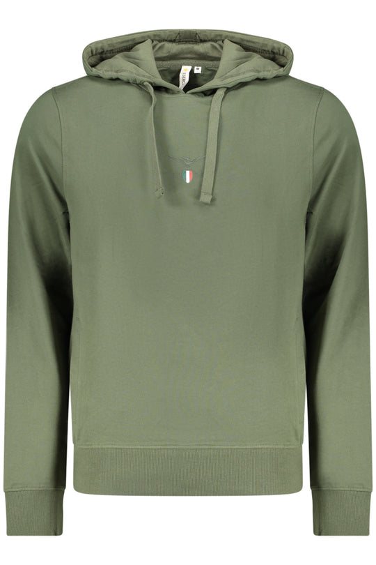 Accademia Militare Military Academy Men's Zip-Up Sweatshirt, Green