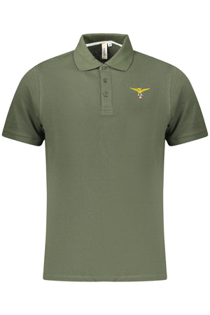 Accademia Militare Military Academy Men's Short-Sleeved Polo Shirt, Green