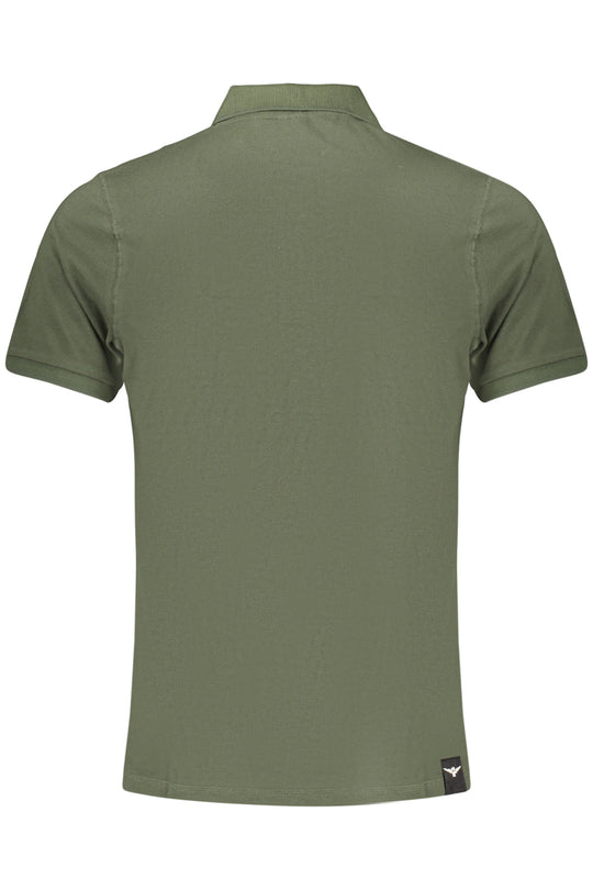 Accademia Militare Military Academy Men's Short-Sleeved Polo Shirt, Green