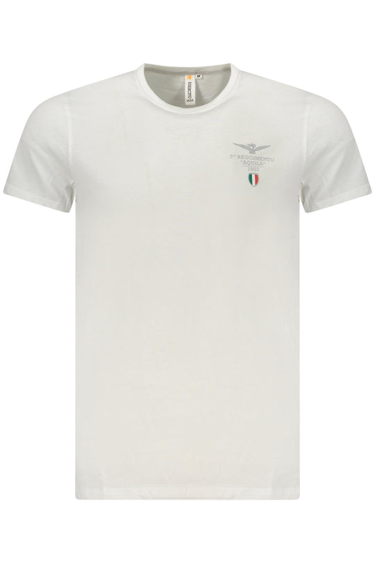 Accademia Militare Military Academy Men's Short-Sleeved T-Shirt White