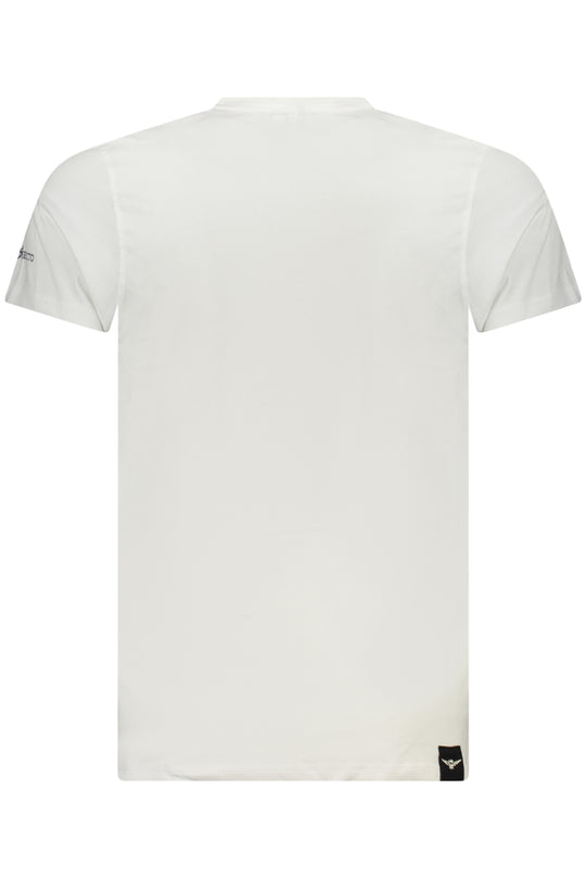 Accademia Militare Military Academy Men's Short-Sleeved T-Shirt White
