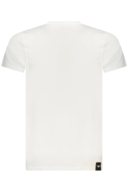 Accademia Militare Military Academy Men's Short-Sleeved T-Shirt White