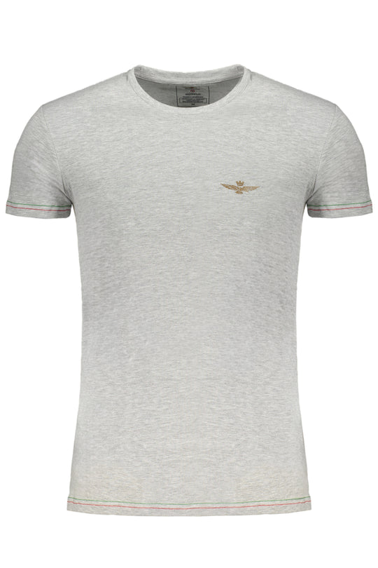 Aeronautica Militare Eronautica Militare Men's Gray Short Sleeve T-Shirt