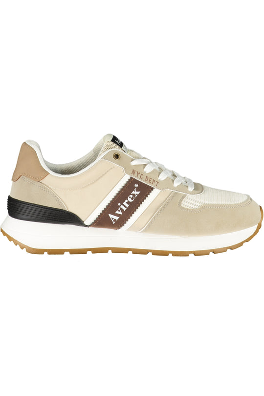 Avirex Men's Beige Sports Footwear