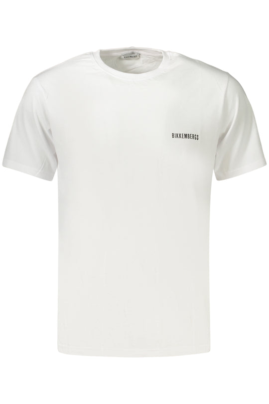 Bikkembergs Men's Short-Sleeve T-Shirt White