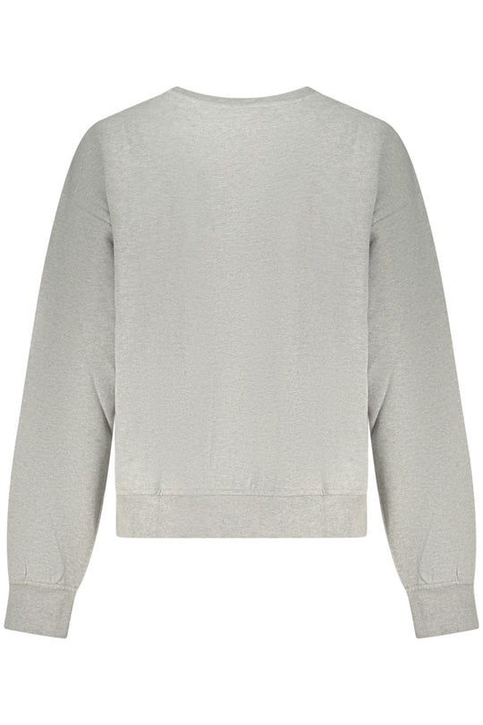 Calvin Klein Women's Gray Zip-Up Sweatshirt
