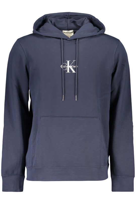 CALVIN KLEIN SWEAT ZIPPÉ HOMME BLEU