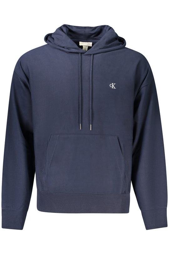 Calvin Klein Men's Blue Zip-Up Sweatshirt