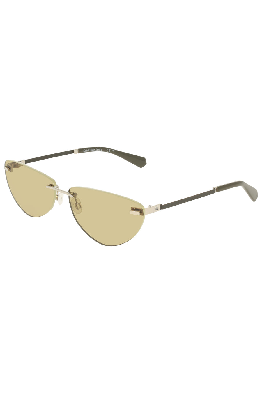 Calvin Klein Women's Sunglasses Green