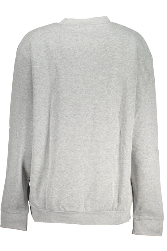 Cavalli Class Women's Gray Zipless Sweatshirt
