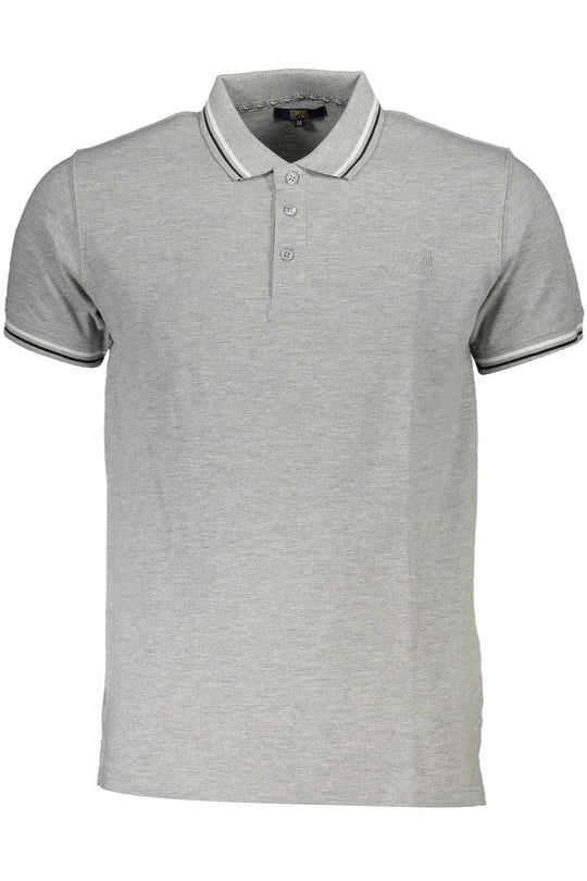 Cavalli Class Polo Short Sleeves Men Grey