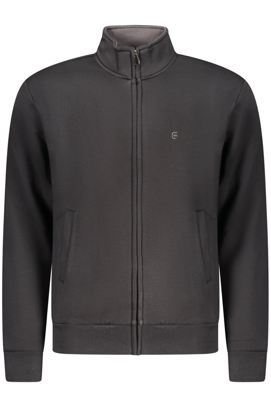 Coveri Moving Men's Black Zip-Up Sweatshirt