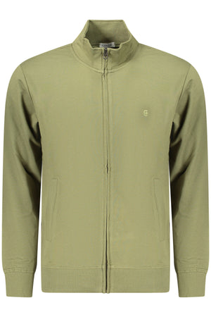 Coveri Moving Men's Zip-Up Sweatshirt Green