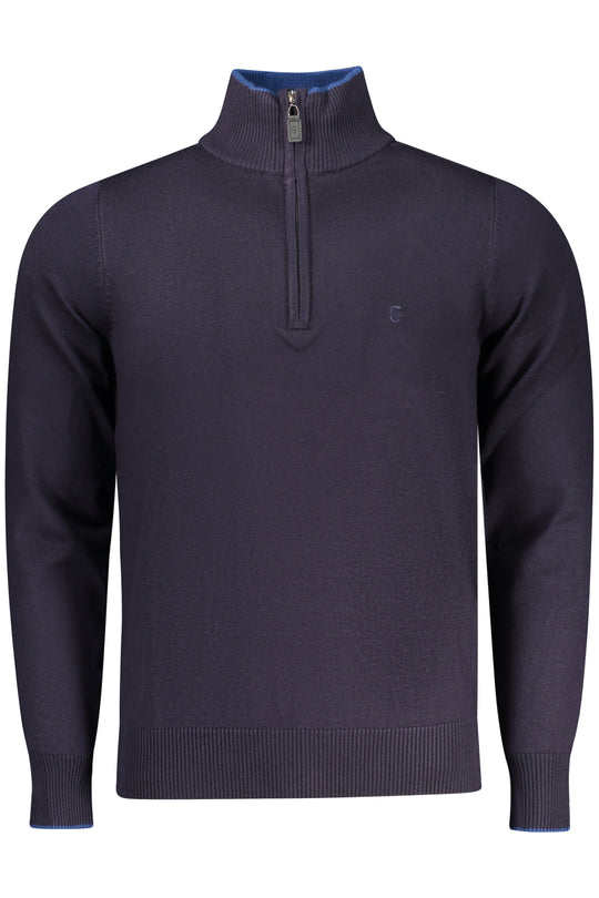 Coveri Moving Men's Blue Sweater
