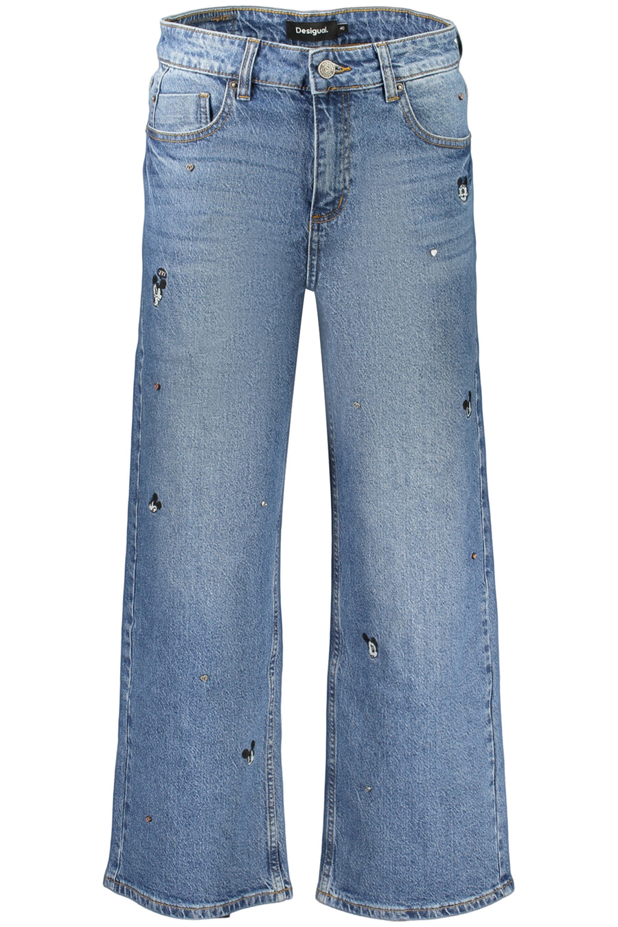 Desigual Women's Denim Jeans Blue