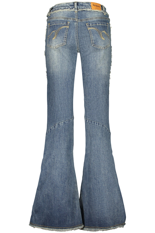 Desigual Women's Denim Jeans Blue