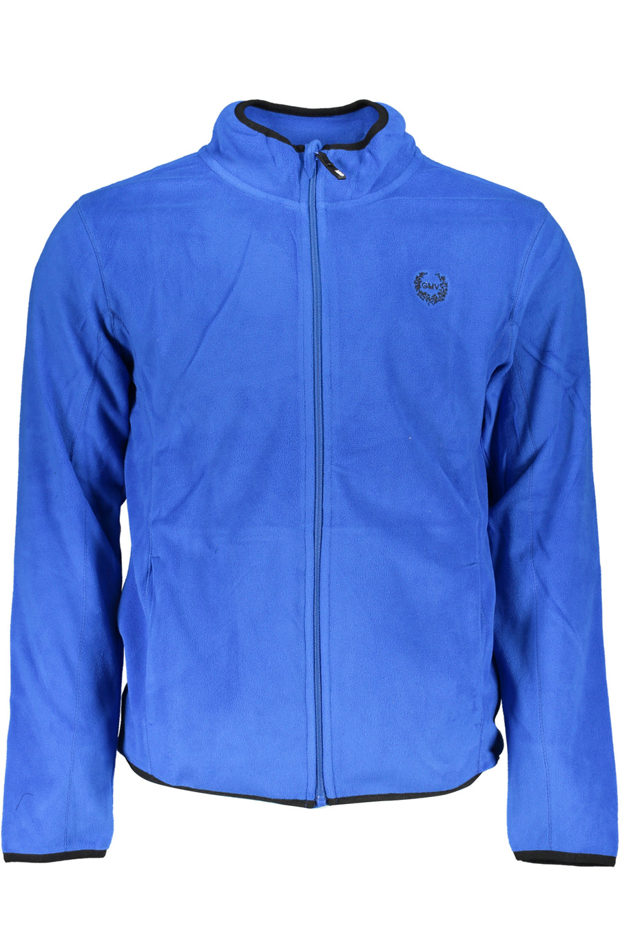 Gian Marco Venturi Men's Blue Sweatshirt with Zip
