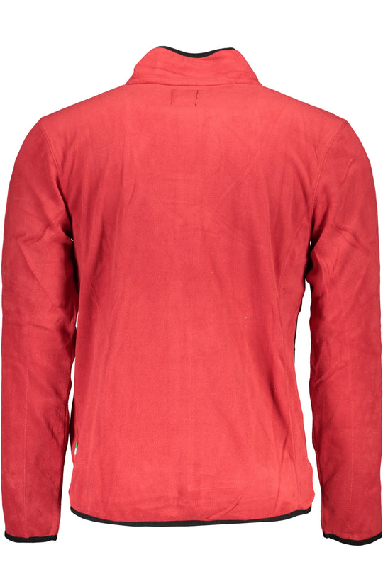 Gian Marco Venturi Men's Red Zip Sweatshirt