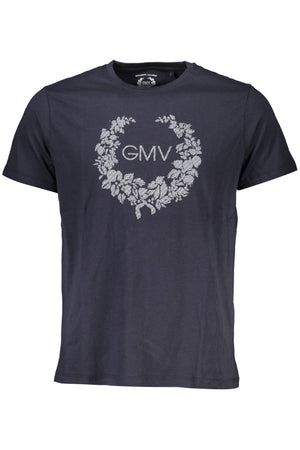 Gian Marco Venturi Men's Short Sleeved T-Shirt Blue