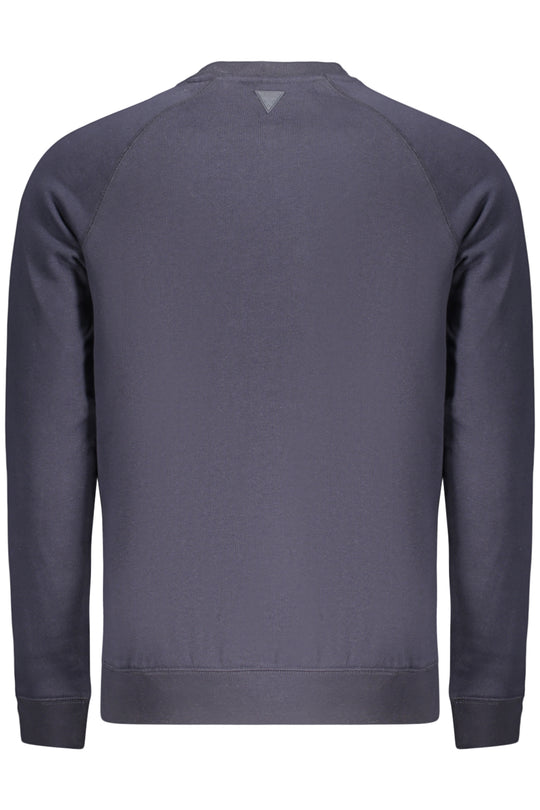 Guess Jeans Men's Blue Zip-Up Sweatshirt