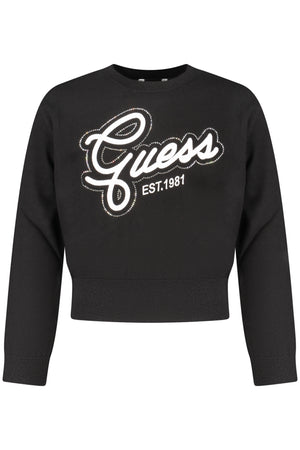 Guess Jeans Black Sweater for Girls