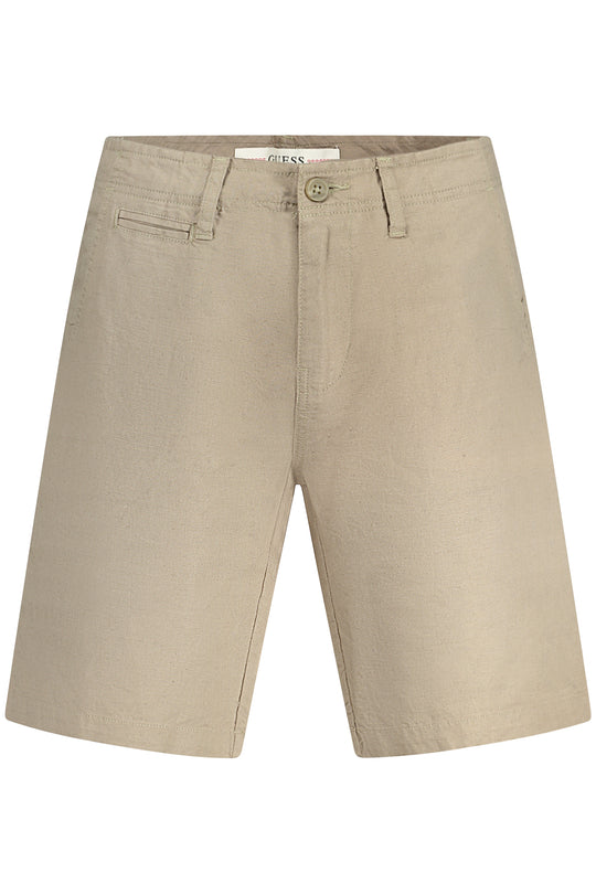 Guess Jeans Bermuda Pants Men Brown