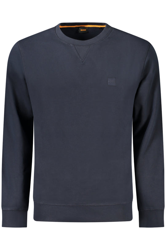 BOSS Hugo Boss Men's Zip-Up Sweatshirt Blue