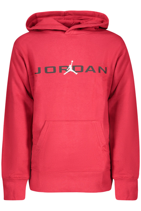 Jordan Red Zip-Up Sweatshirt for Kids