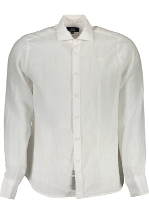 La Martina Men's White Long Sleeve Shirt