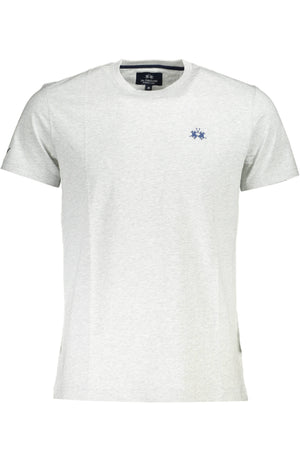 La Martina Short Sleeve T-Shirt Men Grey