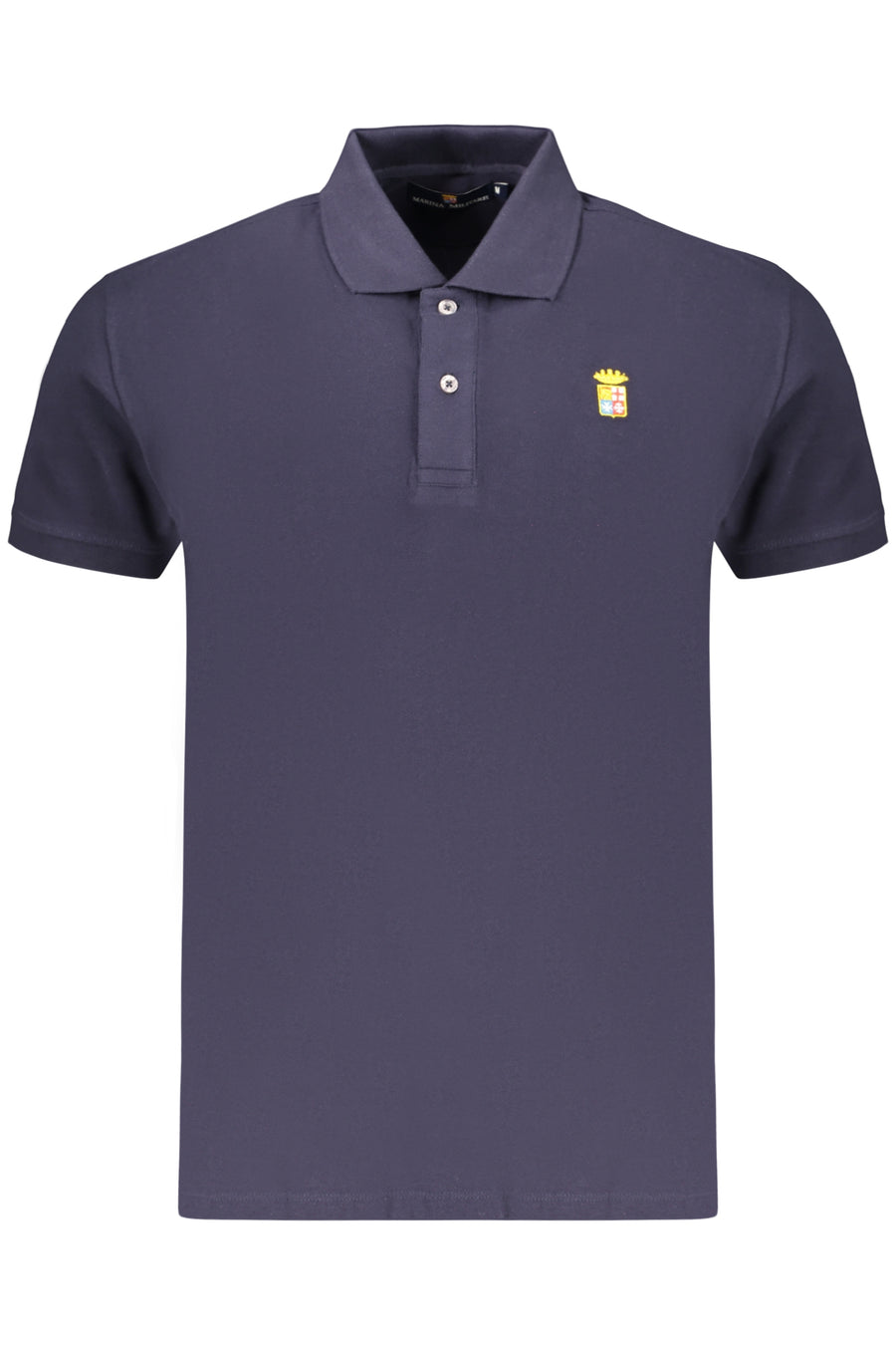 Marina Militare Navy Navy Men's Short-Sleeved Polo Shirt, Blue