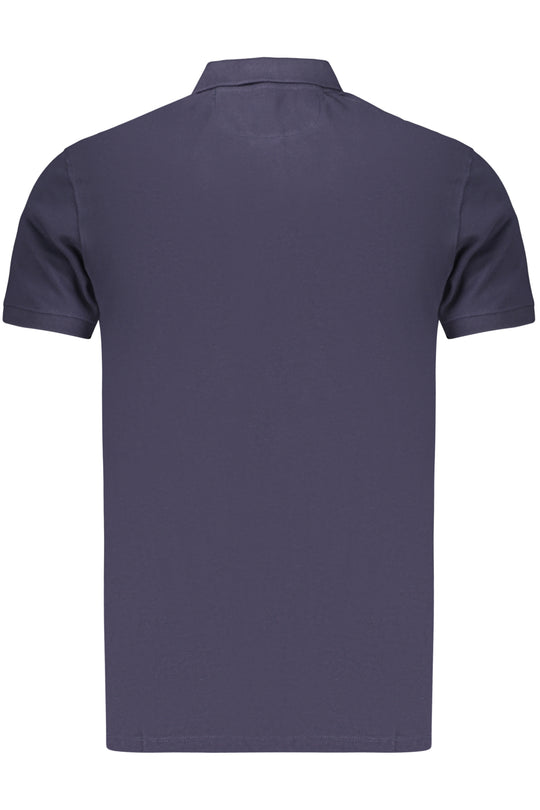 Marina Militare Navy Navy Men's Short-Sleeved Polo Shirt, Blue