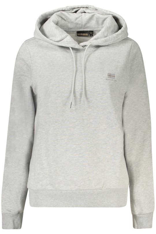 Napapijri Women's Zip-Up Sweatshirt, Grey
