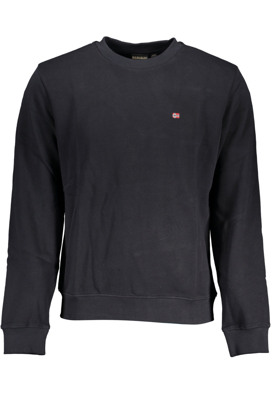 Napapijri Men's Black Zipless Sweatshirt