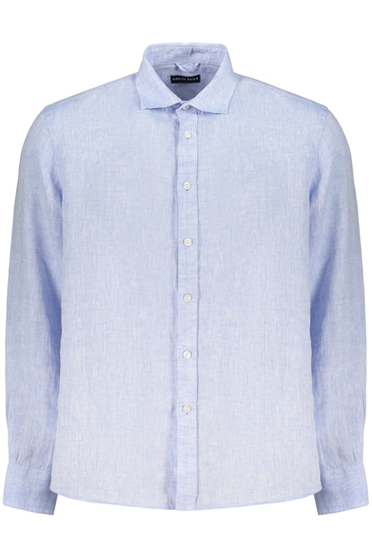 North Sails Men's Short-Sleeved Shirt, Blue