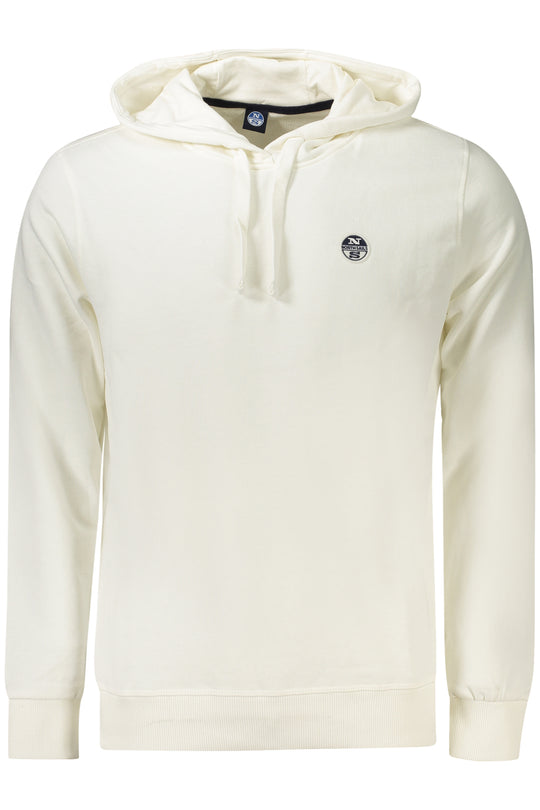 North Sails Men's Zip-Up Sweatshirt White