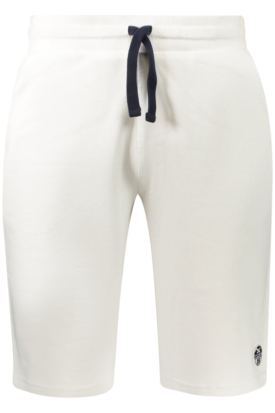 North Sails Men's White Short Tracksuit Pants
