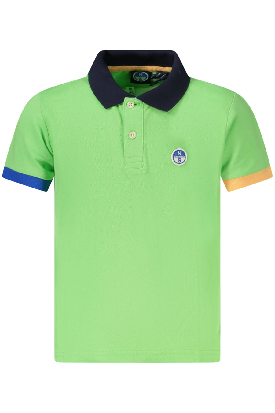 North Sails Children's Short Sleeve Polo Green