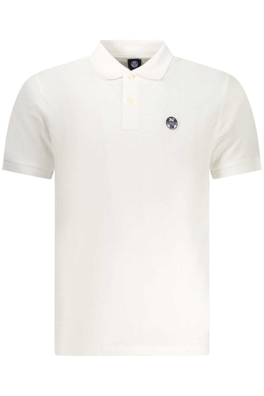 North Sails Men's Short-Sleeve Polo Shirt White