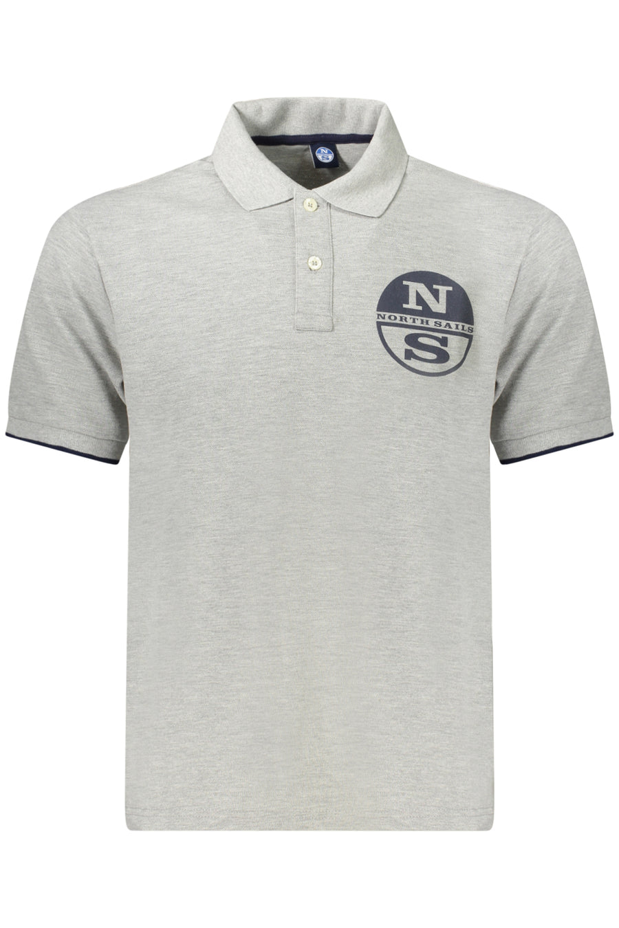 North Sails Men's Short Sleeve Polo Grey