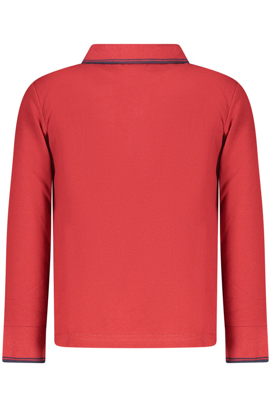North Sails Kids' Long-Sleeved Polo Shirt, Red