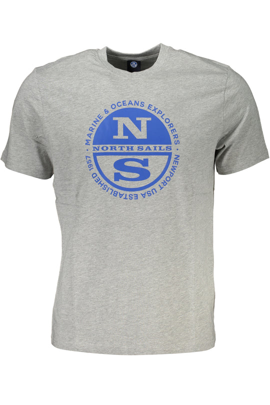 North Sails Men's Short Sleeved T-Shirt Gray