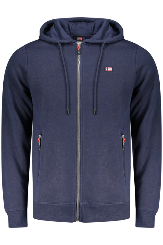Norway 1963 Men's Blue Zip-Up Sweatshirt