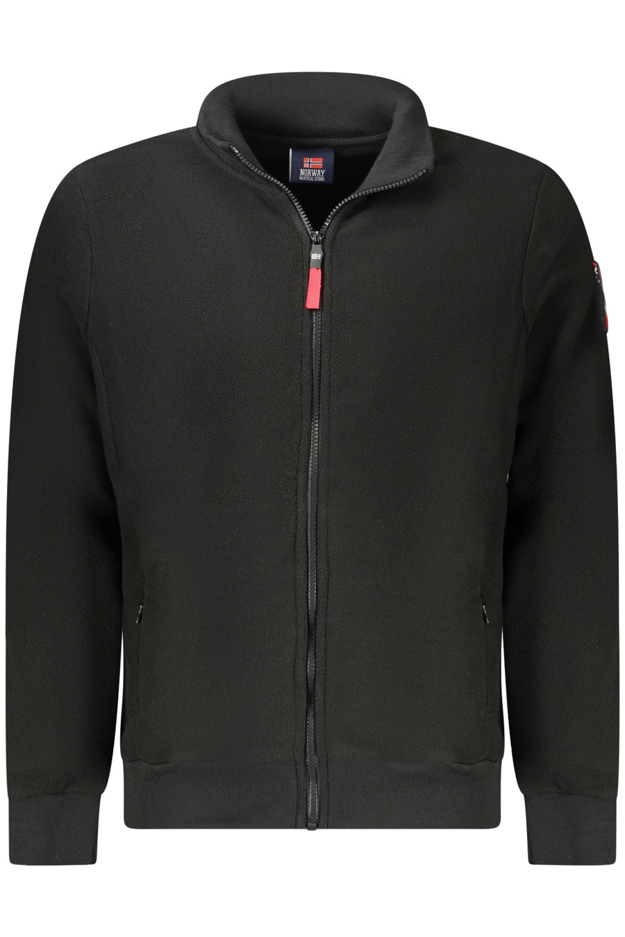 Norway 1963 Men's Black Zip-Up Sweatshirt