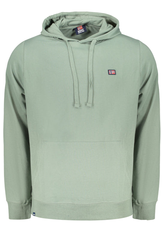 Norway 1963 Men's Zip-Up Sweatshirt, Green