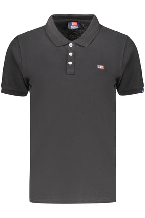 Norway 1963 Women's Short-Sleeve Polo Shirt, Black